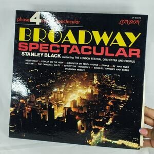 Stanley Black – Broadway Spectacular Vinyl LP London Phase 4 Stereo SP 44071